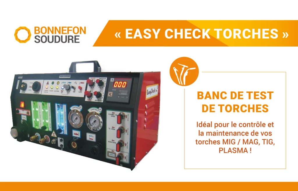 Miniature d'actualité présentant le banc de test de torches Easy Check