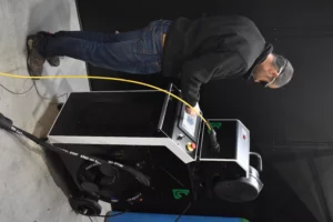 Préparation d'une machine LC Laser