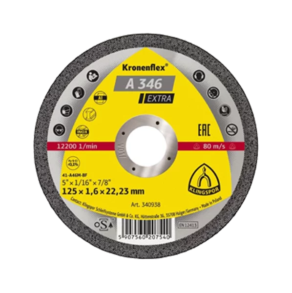 Disque à tronçonner Klingspor
