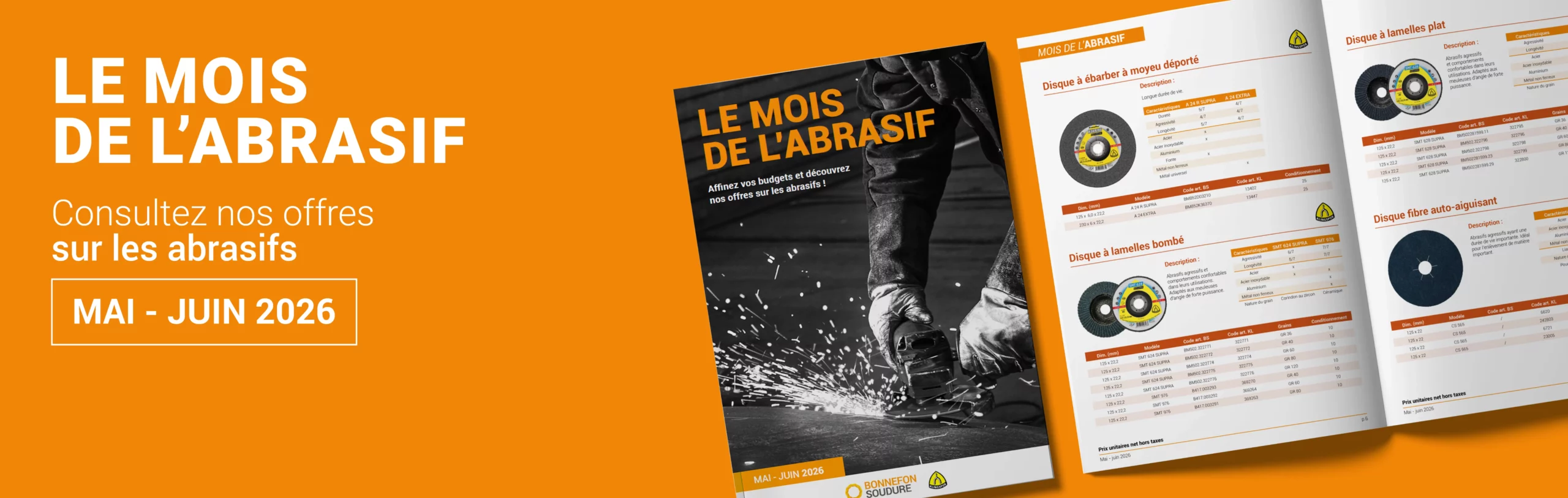 Bannière mois de l'abrasif