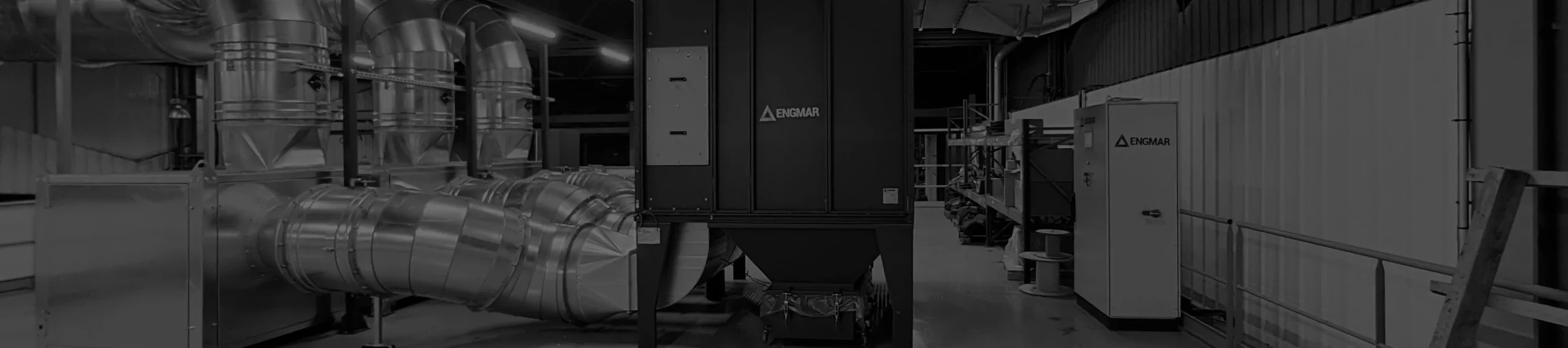 Centrale aspirante ENGMAR dans un atelier de soudage