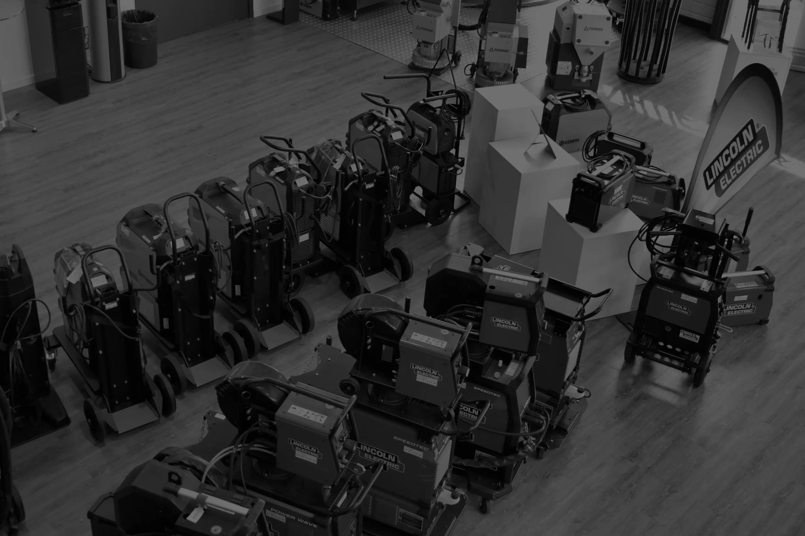 Showroom BONNEFON SOUDURE avec les postes à souder