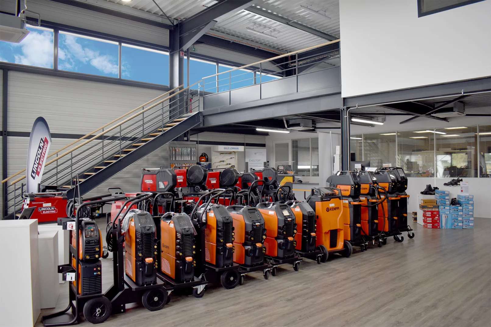 photo du showroom bonnefon soudure