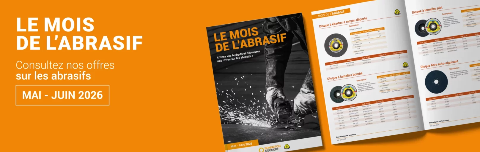 Bannière mois de l'abrasif